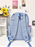 卡汐沐 书包初中女生高中生ins小众2025新款背包大学生双肩包女旅行轻便 蓝色【带长腿毛球挂件】 实拍图