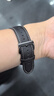 红昭愿适用华为手表表带真皮watch4 Pro watch3 GT6 GT5 GT4 GT3 GT2 Pro buds 46mm表盘男款时尚腕带 华为手表带-曜石黑【22mm接口通用】 实拍图