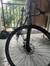 ICOLOUR变速死飞山地自行车男弯把单车公路车赛车实心胎双碟刹成人女中学 减震-纯黑色24速40刀 实拍图