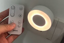 美的（Midea）LED遥控小夜灯母婴壁灯卧室床头灯喂奶起夜灯创意氛围灯节日礼物 实拍图