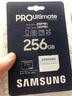 三星（SAMSUNG）256GB TF(MicroSD)存储卡 超高速PRO深蓝卡 4K超高清 适用游戏机无人机 读速200MB/s写速130MB/s 实拍图