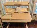 爱果乐（IGROW）儿童学习桌写字桌可升降实木带书架大空间小学生家用 【单桌子】 新品 辅导家9旗舰版【单桌】 实拍图