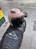 踏燕电动摩托车头盔男女士3C认证安全帽四季款电瓶车机车成人冬季头盔 K6粉色 实拍图