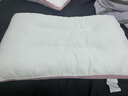 超柔软枕头枕芯家用一对整头单个女成人护颈椎助深度睡眠觉专用 驼绒蛋白护颈枕-粉【一对】高枕 实拍图