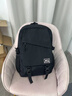 回力（Warrior）书包男初中生大容量高中生大学生书包减压多功能电脑包女双肩背包 黑色 实拍图