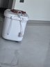 美的（Midea）泡脚桶按摩足浴盆加热自动按摩洗脚盆泡脚盆理疗恒温高深桶生日礼物送男女友ZL305极地白 实拍图