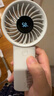 几素风宝小风扇手持高速节能迷你便携随身手拿电风扇户外办公室桌面学生宿舍宝宝儿童轻音大风力电扇 【灰-3600mAh】高速节能I5档劲风 实拍图