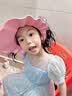 优丽尚艾莎公主宝宝洗头神器儿童挡水帽婴儿洗澡浴帽防水护耳小孩洗发帽 经典款-爱莎公主+送加长条 均码 实拍图