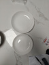 斯凯绨（Sky Top）盘子陶瓷深菜盘纯白碟子骨瓷家用酒店餐具7英寸饭盘4件套装 实拍图