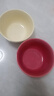 马卡龙色系陶瓷碗奶油色高颜值家用釉下彩餐具ins新款饭碗甜品碗 2个装【4.5英寸碗】混发色活动 实拍图