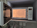 美的（Midea）变频小清新微波炉 液晶屏幕 磨砂面板 小型20L家用 PM2002 纯白 实拍图