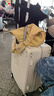 梵地亚行李箱小型登机箱男出差短途女旅行拉杆箱密码皮箱杯架白色20英寸 实拍图