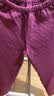 铜牛26新款暖棉开襟家居女套秋冬家居服套装 启运紫红 S(160/85) 实拍图