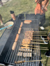 尚烤佳（Suncojia）烧烤炉烧烤架户外木炭家用烤肉架大号烤羊肉串炉木碳烧烤烤炉 实拍图