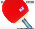 蝴蝶五星级乒乓球拍直拍双面反胶皮比赛底板TBC501单拍含拍包 实拍图