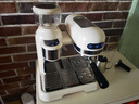 客浦CP290咖啡机意式浓缩全半自动家用小型蒸汽打奶泡办公室带研磨一体机20Bar冷热双萃 米白色（普通版） 米白色 实拍图