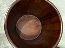 初心家用恒温足浴桶大桶过小腿养生木桶加厚高桶健康礼物泡脚桶 30.5cm圆口-桃花芯木 实拍图