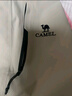 骆驼（CAMEL）三防冲锋衣户外登山服防风防水防污三合一运动外套 AD12263514X抓绒内胆浅卡其男女 S 实拍图