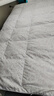 水星家纺羽绒被95%白鹅绒被子冬季加厚冬被芯双人羽绒被200cm×230cm-1000g 实拍图