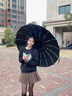 小米之家生态链同款全自动60骨雨伞折叠伞女学生大号防晒晴雨两用太阳伞 简约黑【60骨全自动】 实拍图