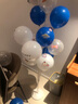 仕彩 生日气球立柱13T带灯男女宝宝周岁宴生日装饰品场景布置路引摆件 实拍图