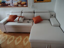 卡米盾 沙发床两用贵妃转角小户型客厅多功能可折叠储物科技布沙发 2.45米双位+贵妃海绵款(科技布) 下单备注颜色 实拍图