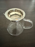 特厚耐热玻璃公道杯不锈钢茶漏套装大号分茶加厚耐高温茶具配件 茶漏+直身公杯 280ml 1只 实拍图
