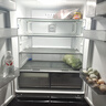 美菱510Pro十字对开门四门双系统双循环双蒸发器家用冰箱底部散热超薄嵌入风冷一级能效双变频大容量 【升级主动除菌净味】BCD-510WSP9CZX灰 实拍图