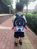 UEK防走失背包宝宝男女1-3-6岁幼儿园防走丢火箭大号蓝色儿童小书包 实拍图