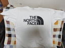 北面（The North Face）【经典款】短袖T恤男宽松棉质半袖户外休闲舒适透气春夏上新款 米白色 L /175 实拍图