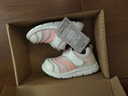 巴布豆学步鞋春秋男宝毛毛虫防滑透气儿童机能鞋软底女童贝壳粉25码 实拍图