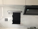 凯鹰厨房置物架壁挂免打孔调料架刀架太空铝墙上用品收纳挂件挂架 40cm横杆【免钉/打孔两用】 实拍图