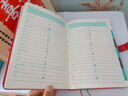 佐澜哲2026年高颜值日程本A5国风笔记本本子每日计划本时间效率手册工作记录本记事本定制logo 朱砂红 实拍图