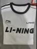 李宁短袖T恤宽松男女同款棉质圆领足球元素运动上衣AHSU657 实拍图