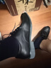 波图蕾斯英伦男士商务休闲鞋正装皮鞋男系带耐磨通勤婚鞋男 9829 黑色 45 实拍图