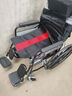 京巧轮椅可全躺小型轻便折叠减震带坐便手推老人专用出行便携代步车 实拍图