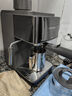 赛普达【38节礼物】EA09咖啡机家用小型意式美式两用浓缩新手小白蒸汽打奶泡一体办公室半全自动咖啡机 石墨灰 磨豆机套餐 实拍图