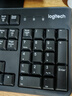 罗技（Logitech）K120 键盘 有线键盘 办公键盘 全尺寸 黑色U口 实拍图