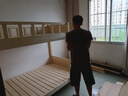 中伟（ZHONGWEI）全实木双层床松木高低床成人床上下铺上下床带抽屉1.2米 实拍图