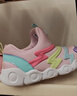 361°童鞋 儿童学步鞋春秋男女童软弹毛毛虫鞋运动宝宝鞋 粉27 实拍图
