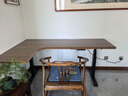 木藝生转角双电机电动升降电脑桌家用办公双人L型桌子工作台拐角书桌 【双电机3节】整板左拐角胡桃色 覆膜板材 1.8*1.1M(升级加强版收纳横梁) 实拍图