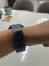 威千图适用华为手表表带真皮GT6/6pro/GT5/5pro/Watch5/4/4pro/3/3pro/GT4/3/2运动表带腕带男【托帕蓝】 实拍图