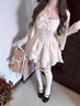 冶芷法式甜美独特超好看开衫外套蓬蓬蛋糕连衣裙两件套小个子入秋穿搭 吊带蛋糕连衣裙两件套 S 实拍图