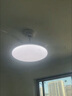 欧普（OPPLE）风扇灯吊扇灯24瓦LED照明低噪音餐厅卧室吊灯灯具包安装 冰风白 实拍图