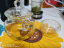 美斯尼耐热玻璃茶壶泡花茶壶茶杯带把手过滤网加厚耐热功夫玻璃茶具套装 实拍图
