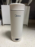 美的（Midea）电热水杯加热电热水壶保温烧水杯 350ml迷你便携式旅行出差 智能恒温 316L不锈钢无异味MK-DB35X22 实拍图