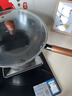 铸味无涂层炒锅铁锅不粘家用精铁炒菜煎锅老式平底锅电磁炉燃气灶通用 高纯铁|无涂层精铁炒锅【平底带盖】 32cm 实拍图