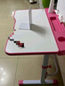 尊眠（ZUNMIAN）儿童学习桌椅写字书桌6-18岁中小学生作业桌椅套装80cm粉色 实拍图