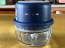 志高（CHIGO） 蒜泥神器捣蒜器电动搅蒜器绞蒜蓉拉蒜家用大蒜末绞肉机打蒜器婴儿宝宝无线辅食机料理机 0.15L 黄色-塑料碗2叶刀 晒单实拍图