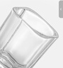 CLITON白酒杯加厚玻璃小烈酒杯家用洋酒威士忌酒杯一口杯四方杯6只装 实拍图